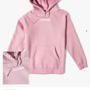 Glossier Soft Pink Sweatshirt